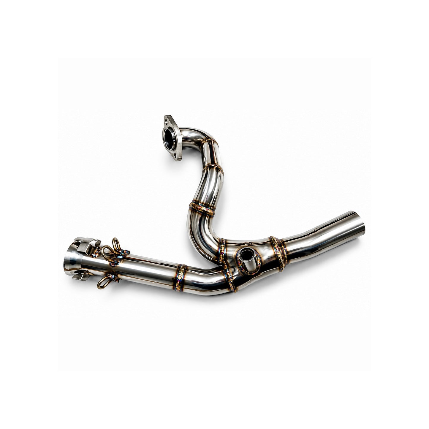 Silber Turbos Can-Am Defender 1000 Cat Delete Pipe photo 4