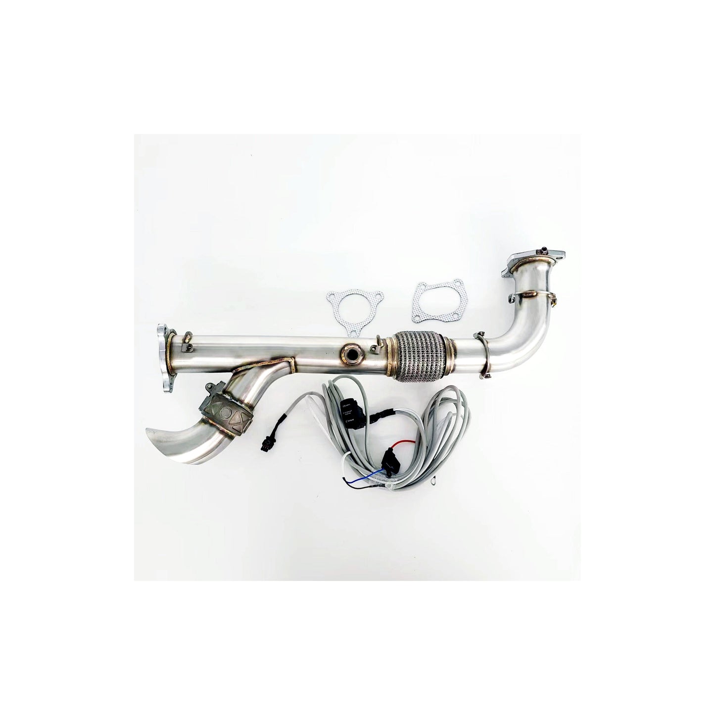 Silber Turbos Polaris RZR Turbo Shocker side dump downpipe photo 5