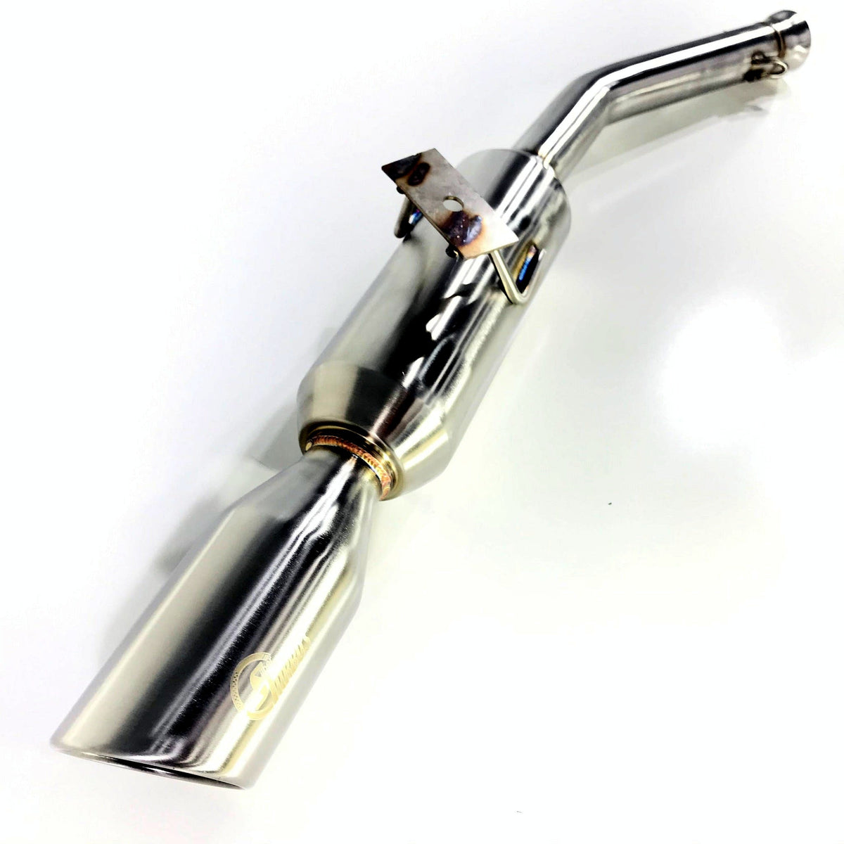Silber Turbos Can-Am Ryker lightweight muffler on bike