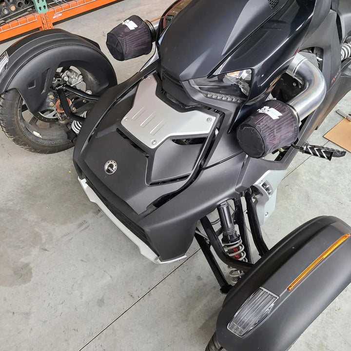 Can Am Ryker Dual Intake Kit Silber Turbos T Rex Fab