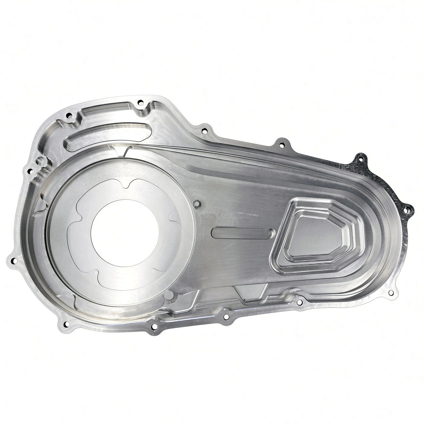 Billet Outer Primary Cover — Harley-Davidson Touring M8 – T-Rex Fab
