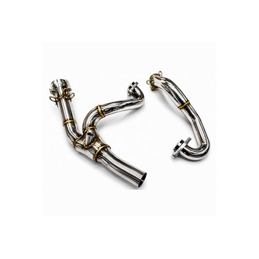 Silber Turbos Can-Am Defender 1000 Cat Delete Pipe photo 1