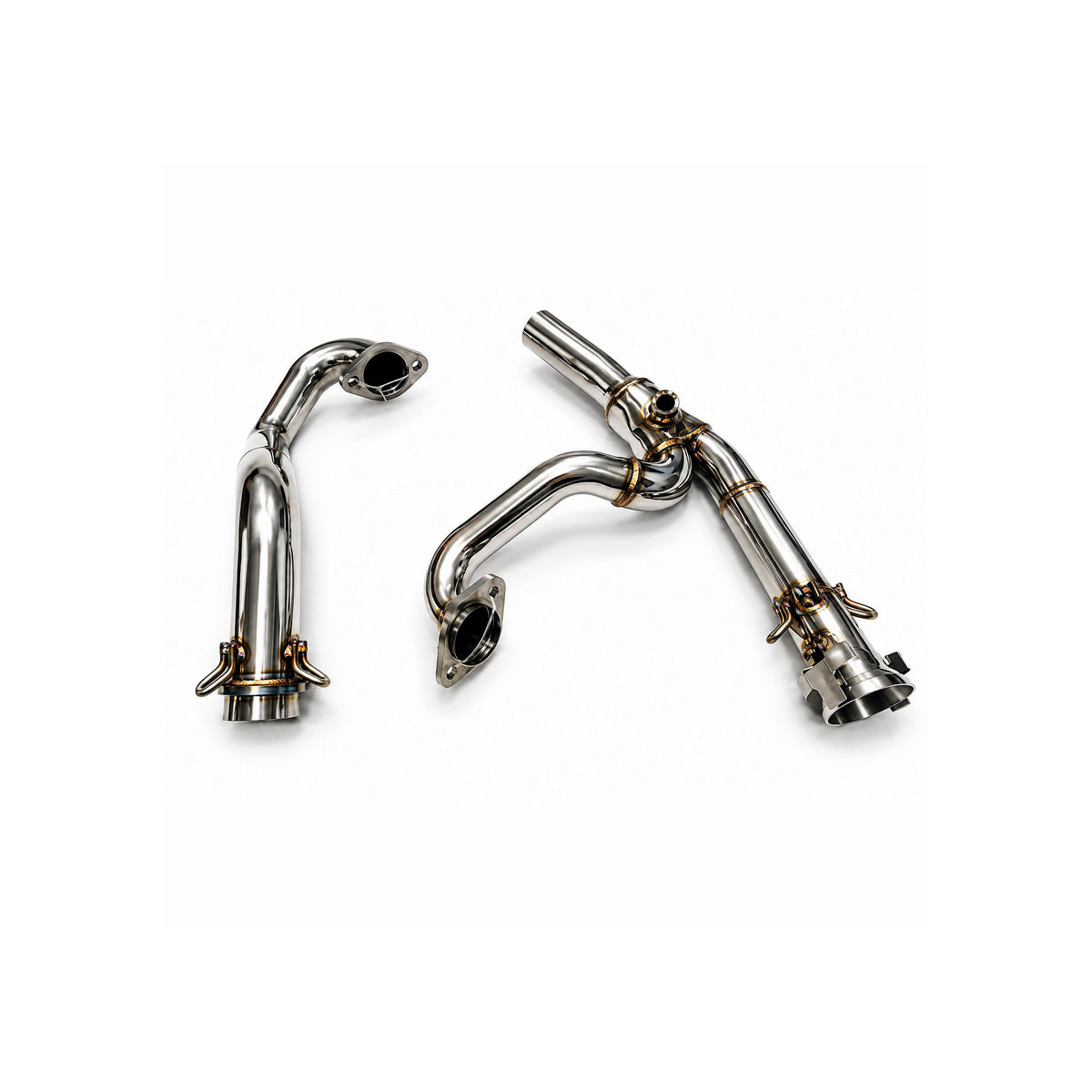 Silber Turbos Can-Am Defender 1000 Cat Delete Pipe photo 2