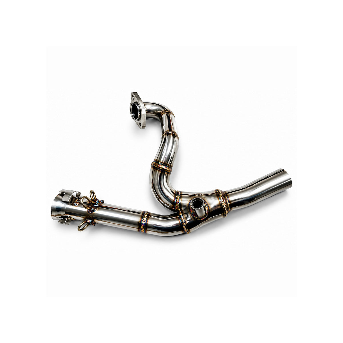 Silber Turbos Can-Am Defender 1000 Cat Delete Pipe photo 4