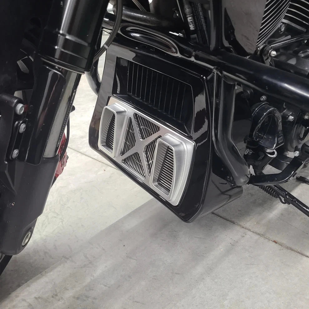 Harley-Davidson Touring 2024+ billet front radiator cover grill