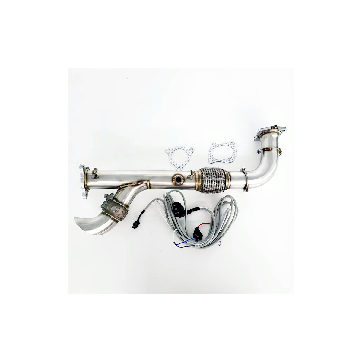 Silber Turbos Polaris RZR Turbo Shocker side dump downpipe photo 5