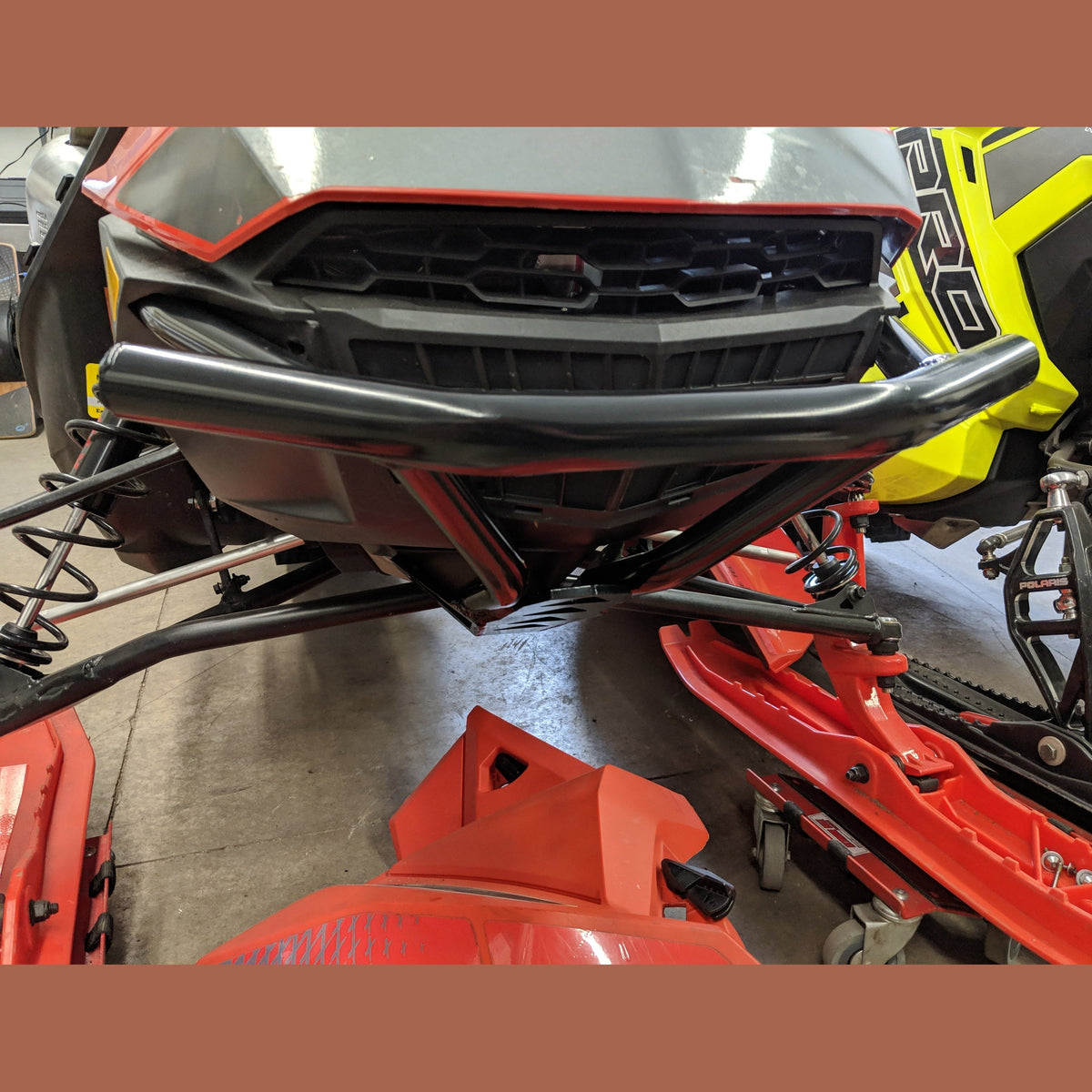 Ski-Doo G4 850 front bumper — T-Rex Fab
