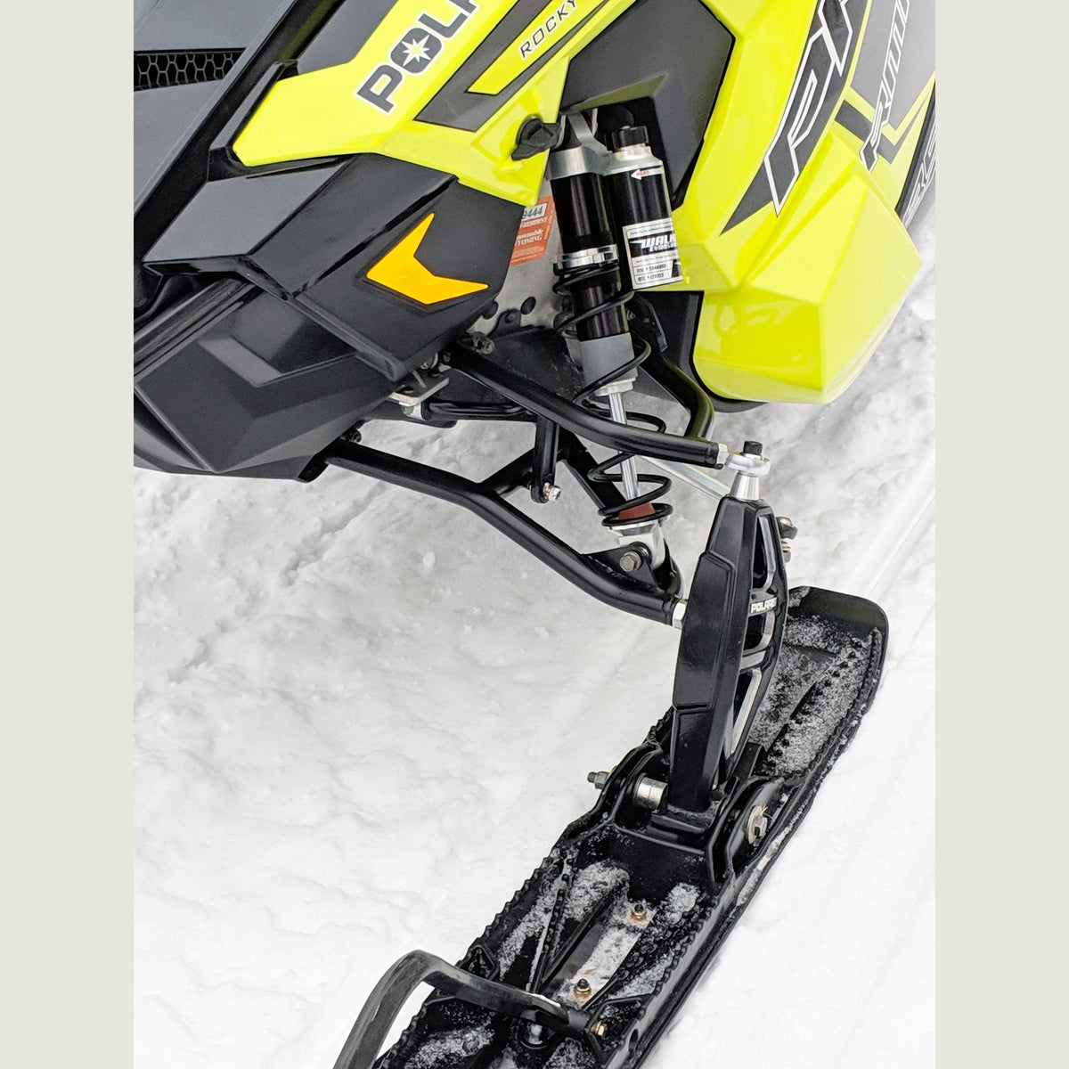 36" React A-arm kit detail