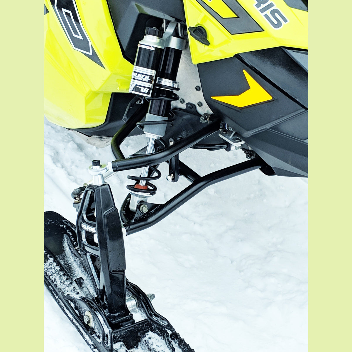 36" React A-arm kit detail