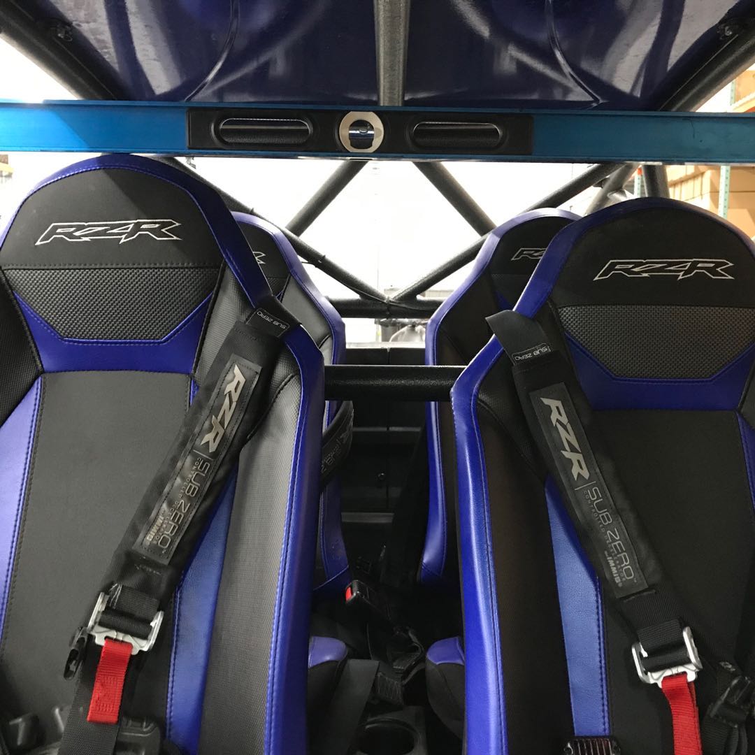 Polaris RZR lowering seat base set